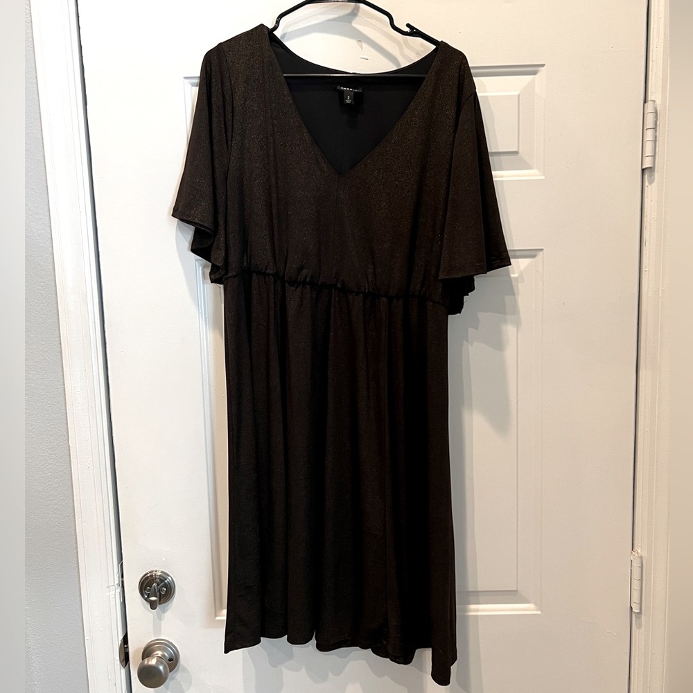 Torrid Size 2 Brown Sparkly Dress